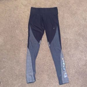 PINK XS Gray Yoga Leggings
